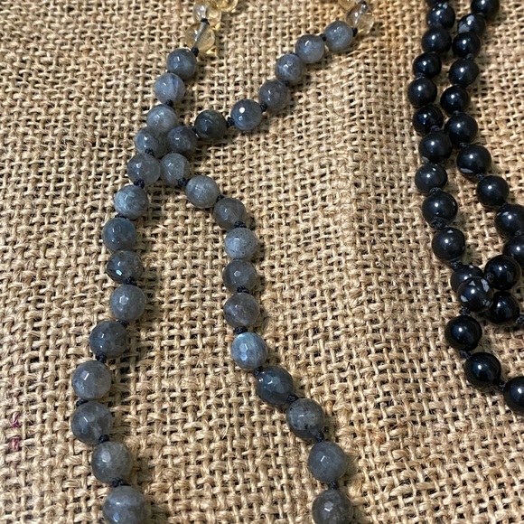 Snowflake Obsidian, Citrine & Labradorite - Picture 3 of 9